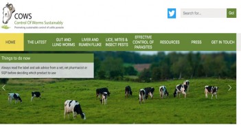 New website launched for Control of Worms Sustainably (COWS) in cattle COWS website