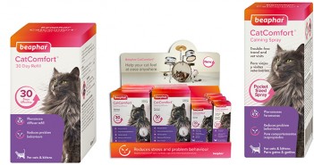 Help cats feel at ease anywhere, with new Beaphar CatComfort Beaphar CatComfort range