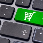 MPs propose an online sales tax to save high street online shopping concepts with cart symbol