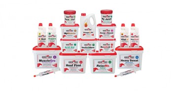 Trilanco appointed exclusive UK distributor for Horse First Supplements Horse First - group product shot