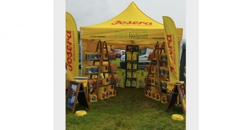 Josera heralds success at Dogstival Pet Footprint stand