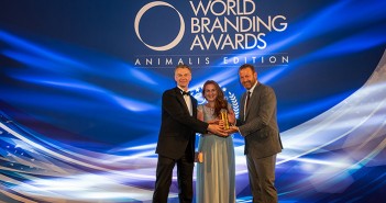Frontline named Brand of the Year 2019-2020 The award was received by Damien Martin, global head of BI's pet healthcare business; Laura Correro, head of marketing, pets healthcare EMEA; and Thomas Went, head of global marketing activation, pet healthcare