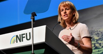 British farm standards must be the benchmark in future trade deals, says NFU NFU president Minette Batters