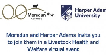 Moredun and Harper Adams to host virtual livestock health and welfare event Moredun and Harper Adams graphic