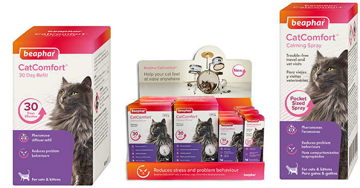 Help cats feel at ease anywhere, with new Beaphar CatComfort