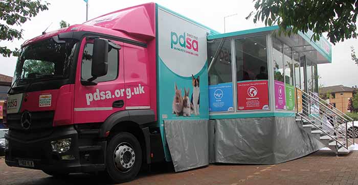 PDSA launches new £250,000 vehicle to boost animal welfare