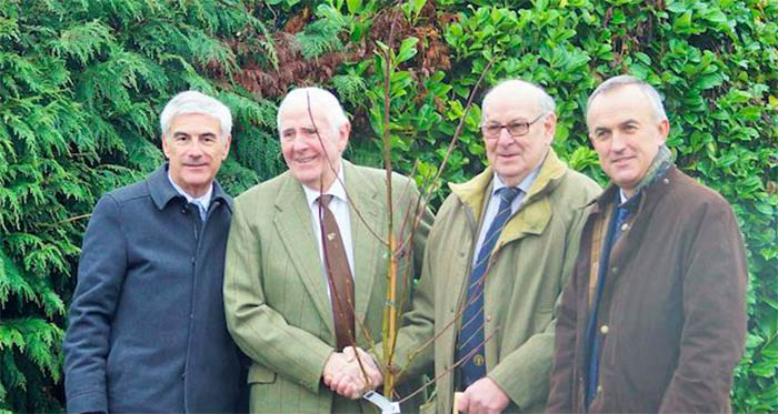 Commemorative tree planted to mark Wynnstay’s centenary year