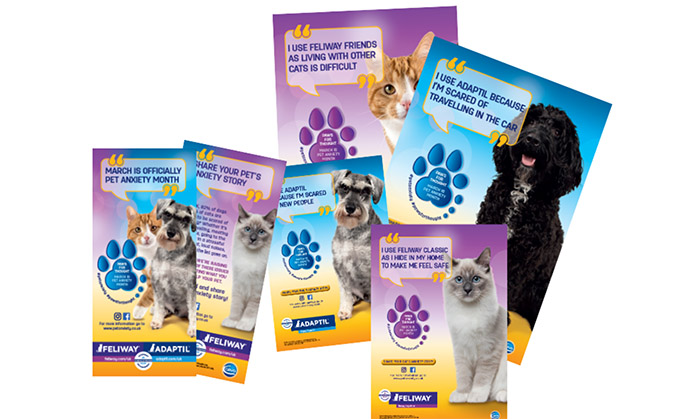 ADAPTIL and FELIWAY to launch Pet Anxiety Month in March