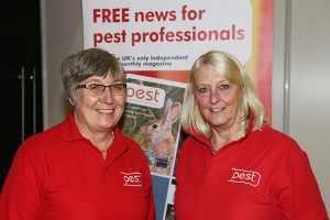 Pest founders Helen Riby, left, and Frances McKim