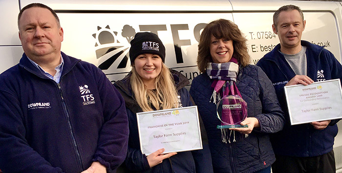 Taylor Farm Supplies celebrates Downland award wins