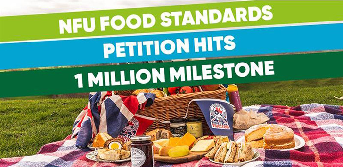 Food standards petition hits one million signature mark