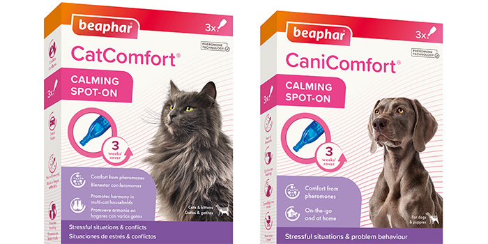 Beaphar adds products to its pheromone Calming Range