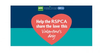 The RSPCA is asking animal lovers to share the love this Valentine’s Day RSCPA - Valentine's Day