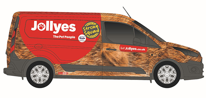 Jollyes teams up with Stroke Association in Scotland
