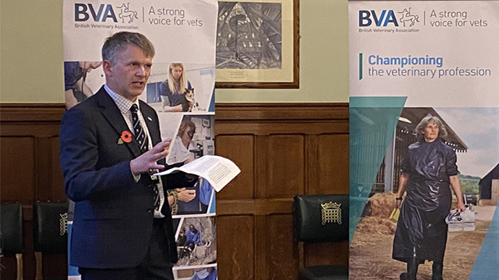 BVA urges cross-party collaboration on crucial animal welfare issues at Westminster event