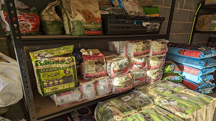 Burgess Pet Care donates £1,800 worth of pet food to Your Pet Food Bank