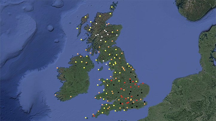 High nematodirus risk across the UK, warns SCOPS