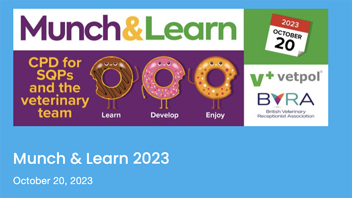 Vetpol to host Munch & Learn CPD event this month