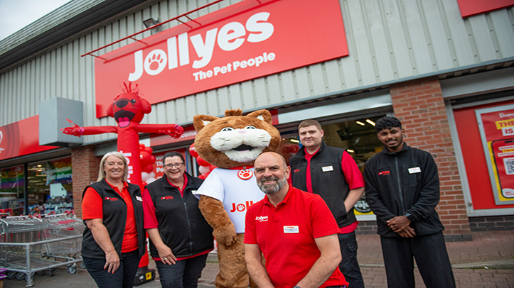 Jollyes opens revamped Newcastle store