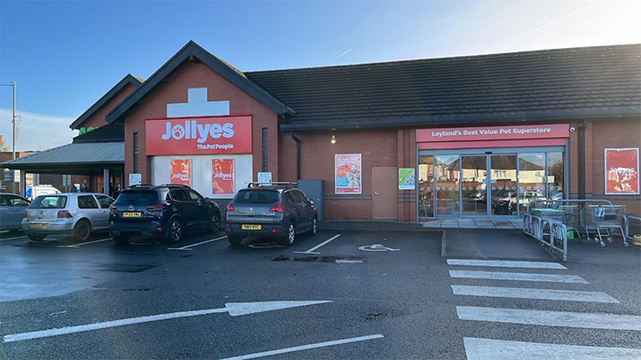 Jollyes to open store in Leyland, Lancashire, today