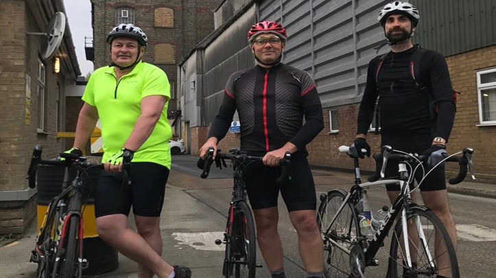 WHM Pet Group’s pedal power raises £1,400 for charity