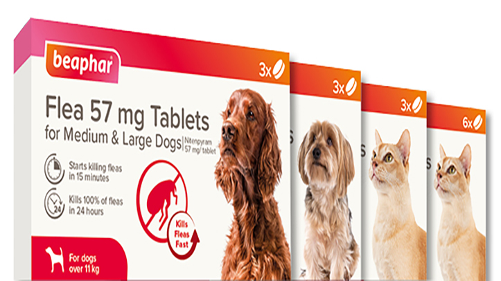 Beaphar launches fast-acting flea tablets for cats and dogs