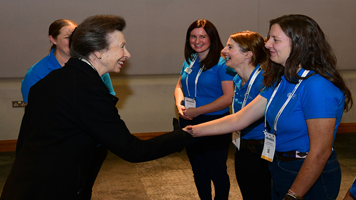 HRH The Princess Royal attends BEVA Congress