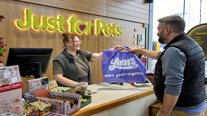 Just for Pets partners with Years to launch exclusive chef-created dog foods